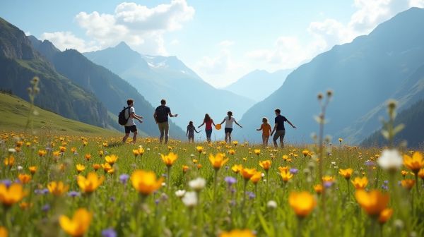 Meilleures activités familiales estivales à la montagne
